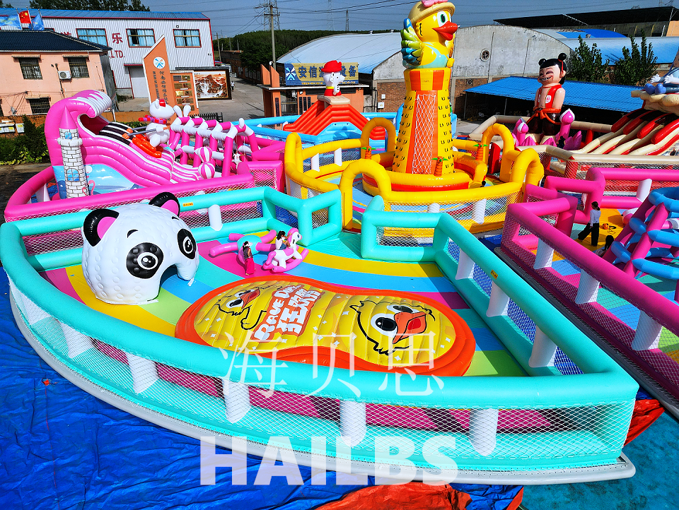 狂歡鴨漂浮樂園