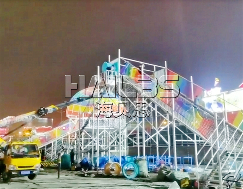 山西太原無動(dòng)力親子樂園施工現(xiàn)場