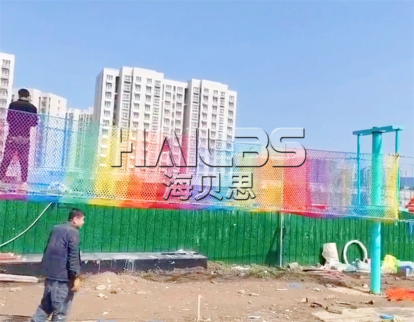 山西太原無動(dòng)力親子樂園施工現(xiàn)場